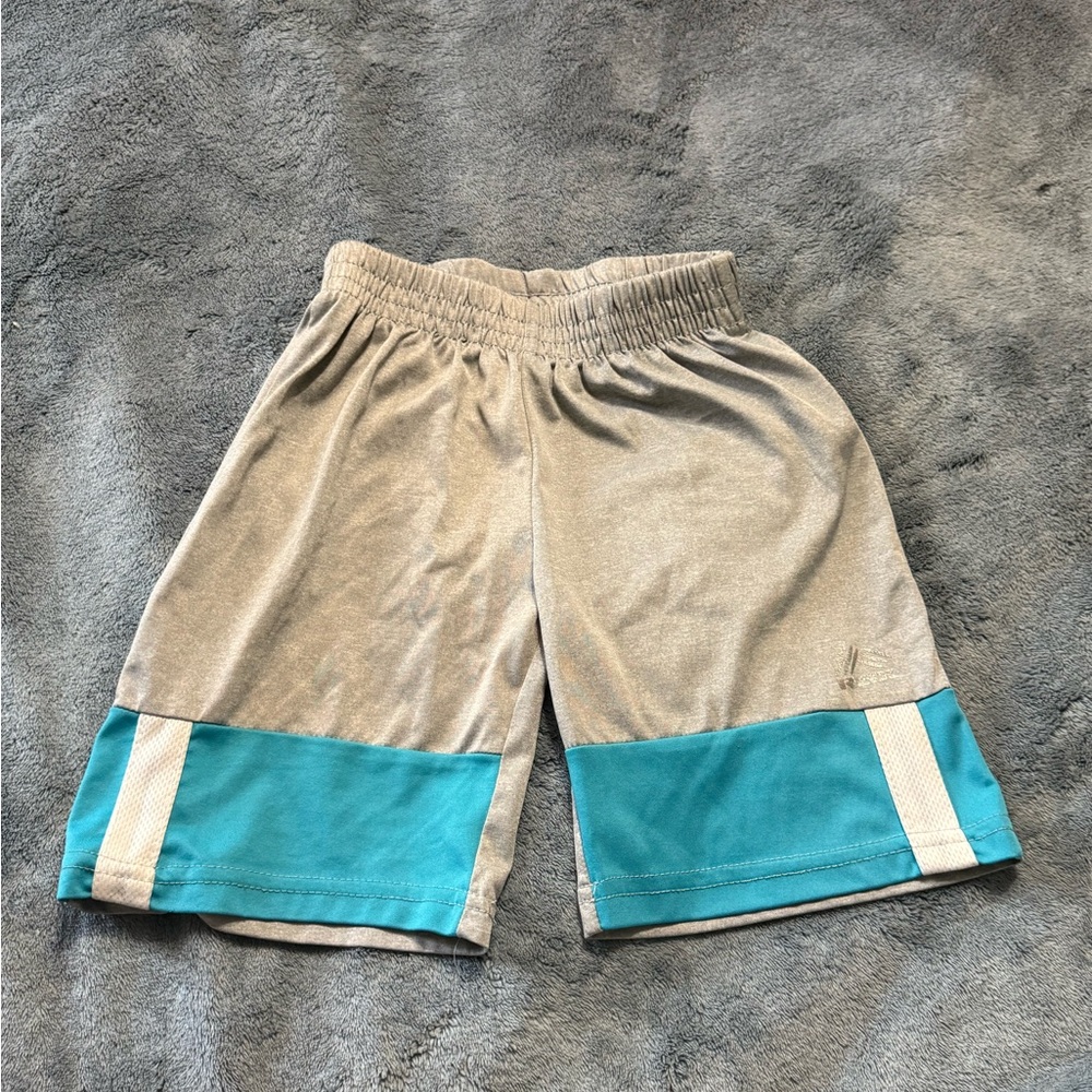 RBX Kids Tan and Teal Shorts